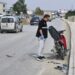 TIR ile motosiklet çarpıştı: 1 ölü, 2 yaralı