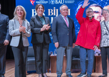 Nobel ödüllü Prof. Dr. Aziz Sancar’a, BAU’lu öğrencilerden yoğun ilgi