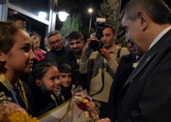 Milli Eğitim Bakanı Tekin'den, Balkan şampiyonu sporculara karşılama