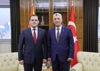 Bakan Bolat, Kuzey Makedonya Devlet Bakanı Zeynula ile görüştü