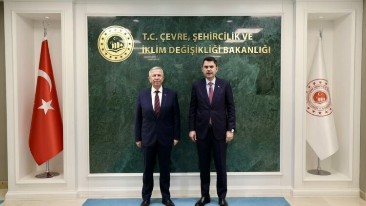 Murat Kurum ile Mansur Yavaş Ankara için bir araya geldi!