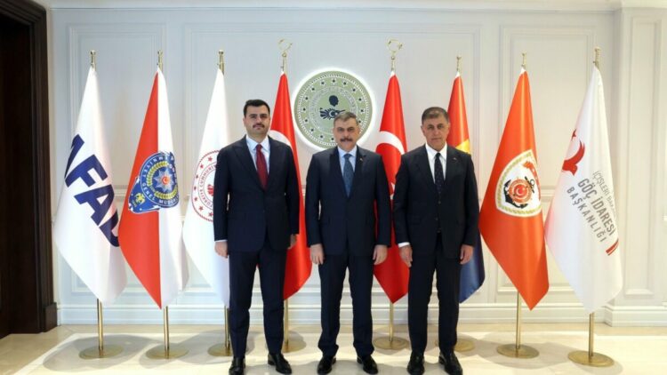 Mustafa Çiftçi, AK Parti'li İnan ve Cemil Tugay'ı kabul etti