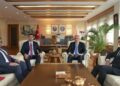 Bakan Ersoy, AK Parti'li İnan ve İzmir Büyükşehir Belediye Başkanı Tugay’ı kabul etti