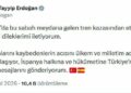 Cumhurbaşkanı Erdoğan'dan İspanya'ya geçmiş olsun mesajı