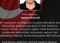 Bakan Çiftçi'den şehit polis memuru Tayfun Akalan için başsağlığı mesaj