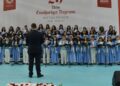 Mardin'de Cumhuriyet coşkusu; çocuk korosundan 4 dilde 'Yar Sabiha' türküsü