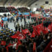 Trakya'da Cumhuriyet Bayramı kutlamaları hava muhalefeti nedeniyle salonlarda yapıldı