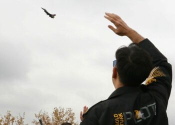 Eskişehir’de Cumhuriyet kutlamalarında SOLOTÜRK’ten gösteri uçuşu