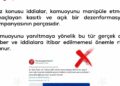 DMM: Türkiye'nin İsrail'deki seçimlere müdahale ettiği iddiaları asılsızdır