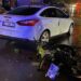 Bursa'da otomobille motosiklet çarpıştı: 2 yaralı