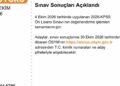 2026-KPSS Ön Lisans sonuçları açıklandı