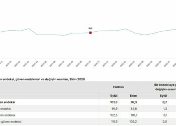 TÜİK: Ekonomik güven endeksi yüzde 3,9 azaldı