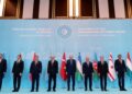 Türk Devletleri Teşkilatı Zirvesi'nde liderler aile fotoğrafında buluştu