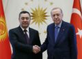Cumhurbaşkanı Erdoğan, Kırgızistan Cumhurbaşkanı Caparov ile görüştü
