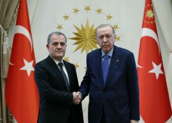 Cumhurbaşkanı Erdoğan, Azerbaycan Dışişleri Bakanı Bayramov'u kabul etti