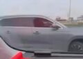 Başakşehir’de trafikte tartışan 2 sürücü kamerada