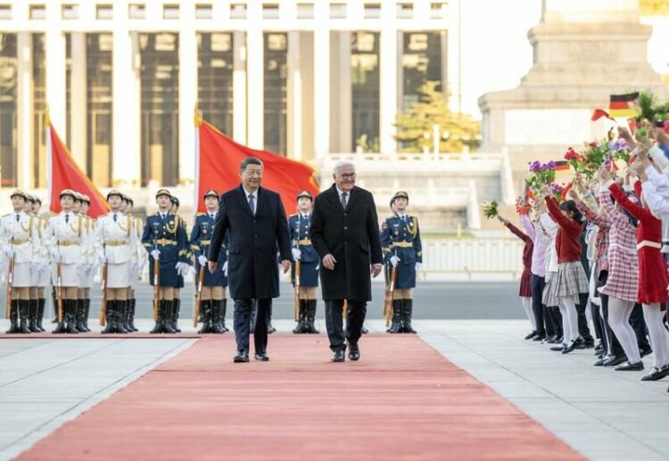 Şi Cinping, Almanya Cumhurbaşkanı Steinmeier ile görüştü