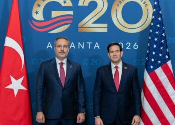 Dışişleri Bakanı Fidan,ABD Dışişleri Bakanı Rubio ile bir araya geldi