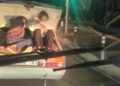 Küçükçekmece’de 2 çocuğun otomobilin bagajındaki tehlikeli yolculuğu kamerada