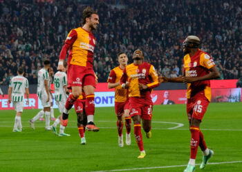 Galatasaray Konyaspor'u farklı geçti, zirvedeki yerini korudu