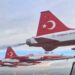 Türk Yıldızları'nın gözünden selamlama uçuşu