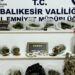 Balıkesir'de uyuşturucu operasyonu; 2 gözaltı