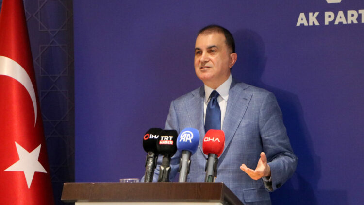 AK Parti sözcüsü Ömer Çelik, Suudi Arabistan'daki saldırıyı kınadı