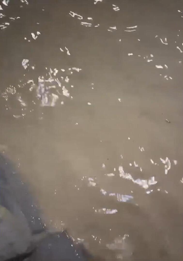Pendik'te sağanağın ardından tüneli su bastı