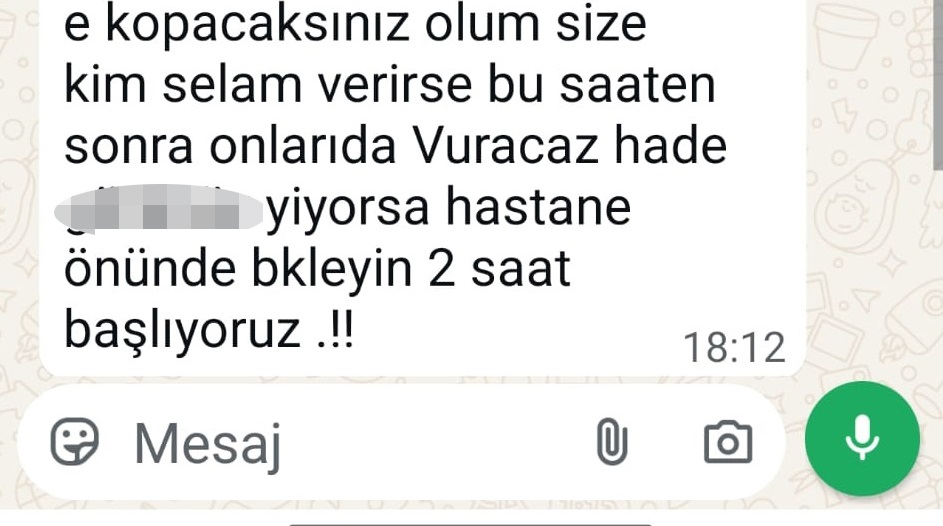 Başından vurulan Nurmuhammet’in ailesine 'Size kim selam verirse vuracağız' tehdidi