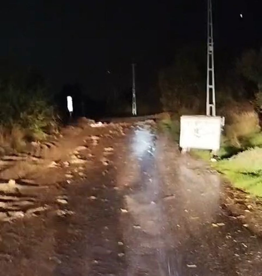 Elazığ’da sağanak sele neden oldu, üzüm bağları su altında kaldı