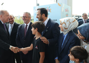 Cumhurbaşkanı Erdoğan, AileFest alanını ziyaret etti