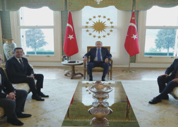 Cumhurbaşkanı Erdoğan, Çekmeköy Belediye Başkanı Orhan Çerkez'i kabul etti