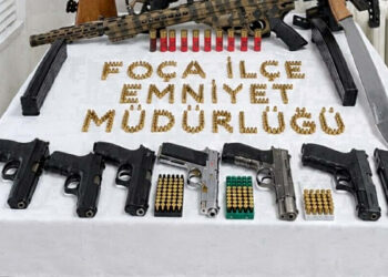 Düğünde magandalığa geçit yok: Foça’da düğünde havaya ateş açan 14 kişiye gözaltı