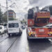 Güngören'de tramvay, minibüse çarptı: Yaralılar var