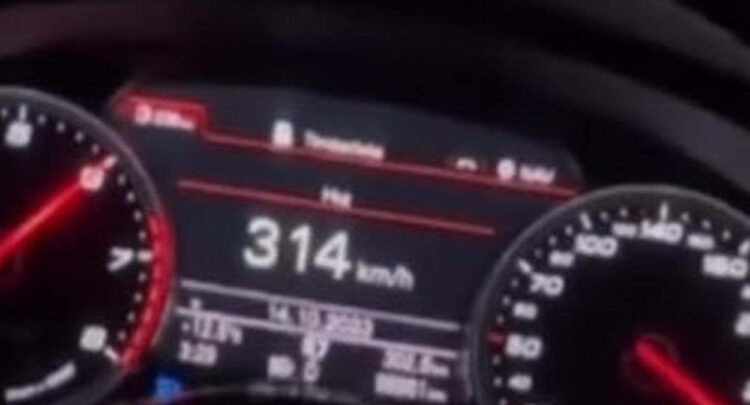 Hız ihlali yaptığı görüntüleri sanal medyada paylaşan sürücüye 25 bin TL ceza