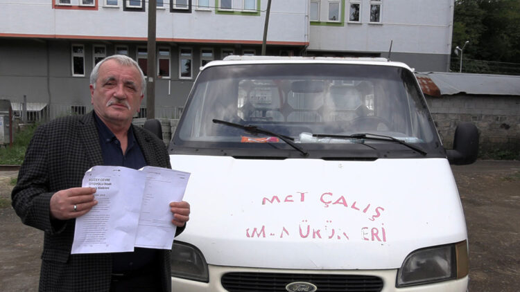 Trabzon dışına hiç çıkarmadığı kamyonetine İstanbul'da geçiş ihlali cezası geldi