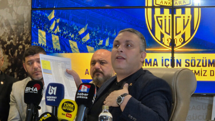 MKE Ankaragücü Başkanı İlhami Alparslan: "800 milyon liraya tertemiz olur"