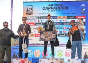 Cappadocia Ultra Trail'de dereceye giren sporcular ödüllerini aldı