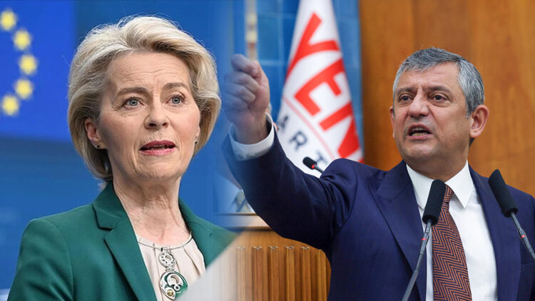 Özgür Özel'den Ursula von der Leyen'e sert tepki: “Türkiye'nin hak ve menfaatleri her şeyin üzerindedir!”
