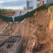 Pendik’te inşaatta korkutan toprak kayması; bitişiğindeki apartman tahliye edildi