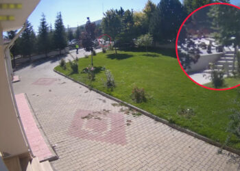 Polisten hayat kurtaran müdahale: 'Heimlich' manevrası sürücünün hayatını kurtardı