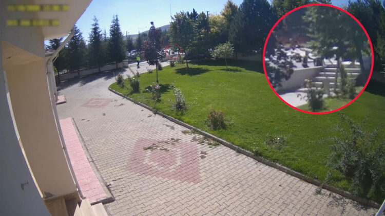 Polisten hayat kurtaran müdahale: 'Heimlich' manevrası sürücünün hayatını kurtardı