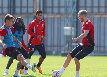 Samsunspor, Amed Sportif Faaliyetler maçının hazırlıklarını sürdürdü