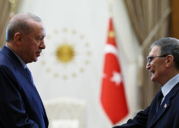 Cumhurbaşkanı Erdoğan, Aziz Sancar'ı kabul etti