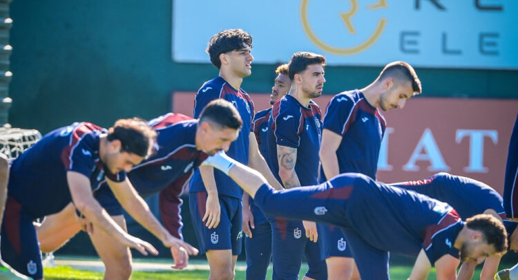Trabzonspor, Çaykur Rizespor maçı hazırlıklarına başladı