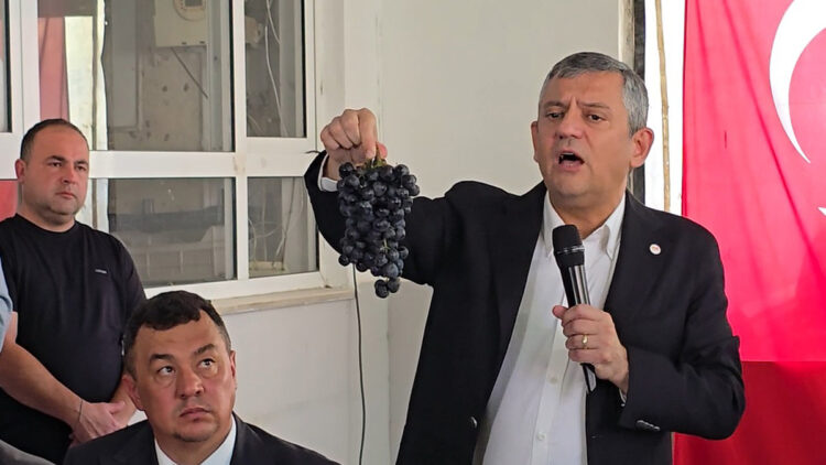 Özgür Özel'den üzüm ve mazot fiyatları üzerinden iktidara sert eleştiri
